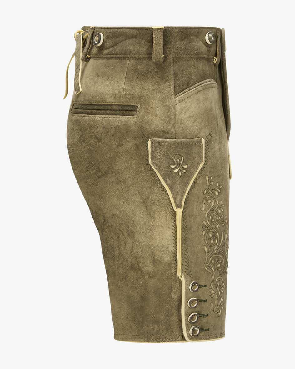 LODENFREY Weißenberg Lederhose Aus Hirschleder