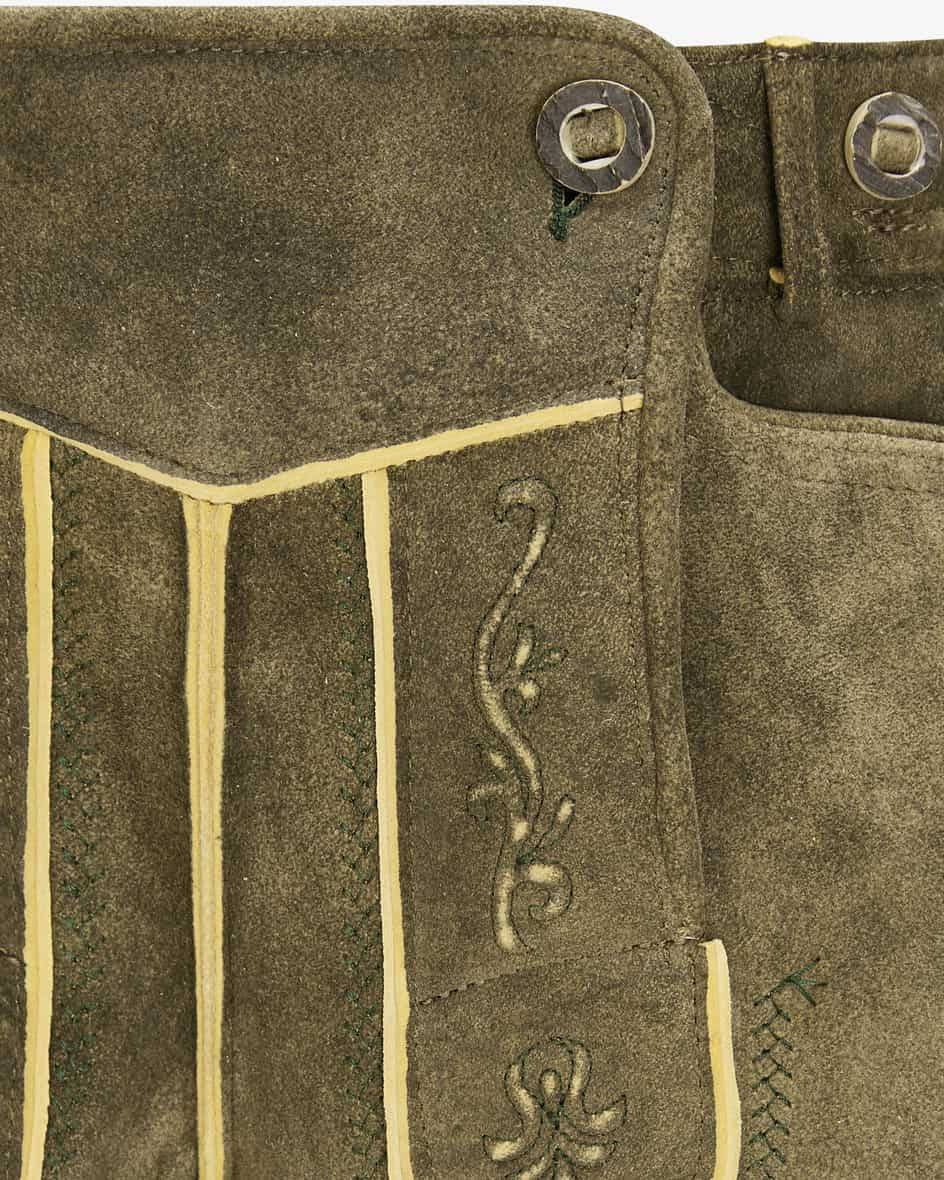 LODENFREY Weißenberg Lederhose Aus Hirschleder