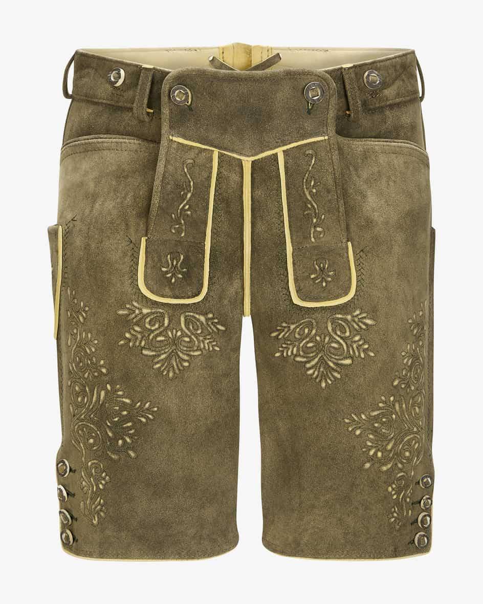 LODENFREY Weißenberg Lederhose aus Hirschleder