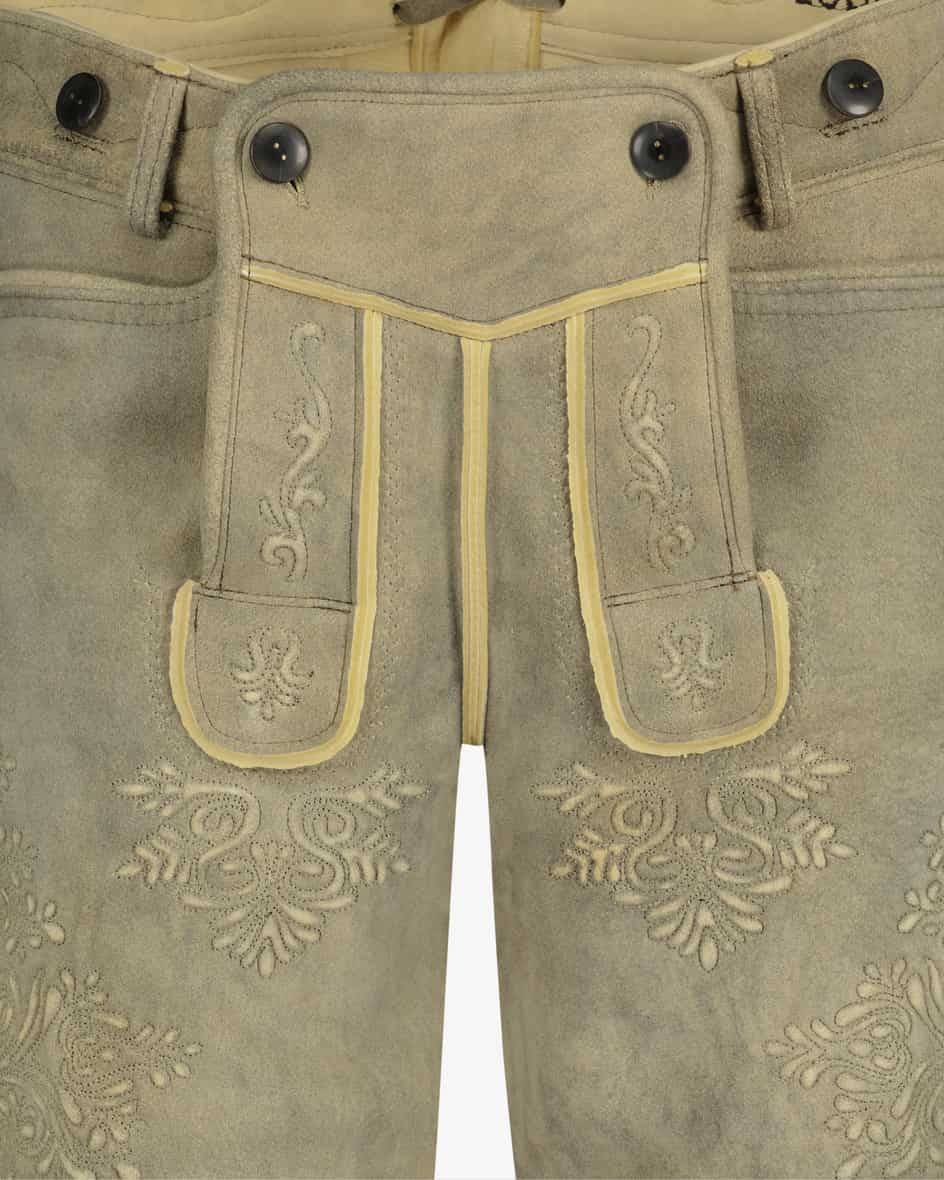 LODENFREY Weißenberg Lederhose Aus Hirschleder