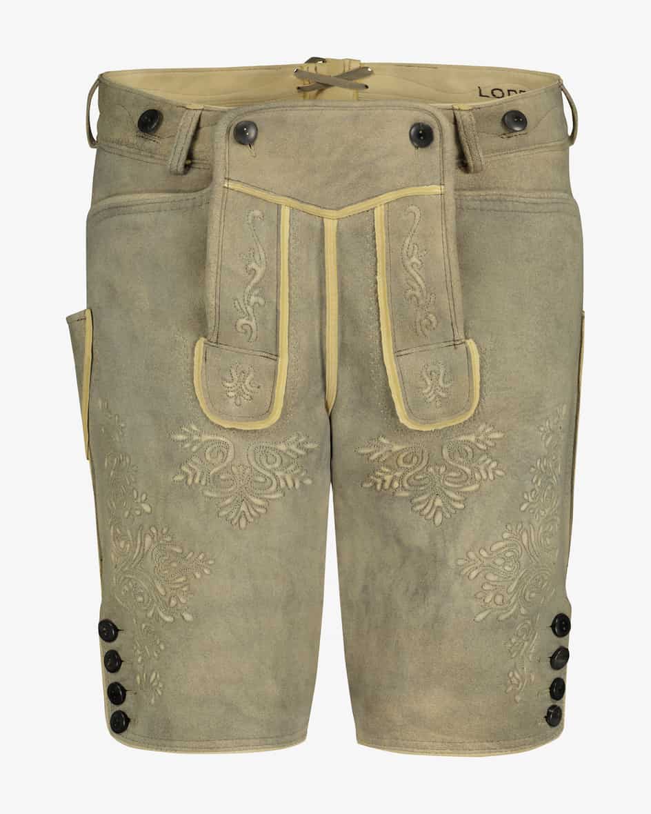 LODENFREY Weißenberg Lederhose aus Hirschleder