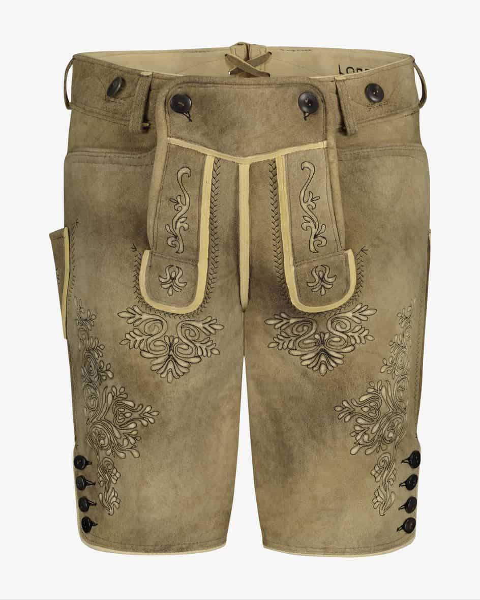 LODENFREY Weißenberg Lederhose aus Hirschleder