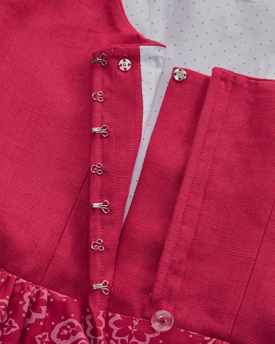 LODENFREY Wiesndirndl Lang Mit Schürze
