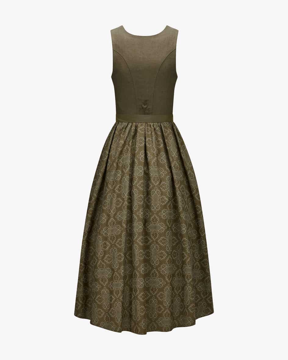 LODENFREY Wiesndirndl Lang Mit Schürze