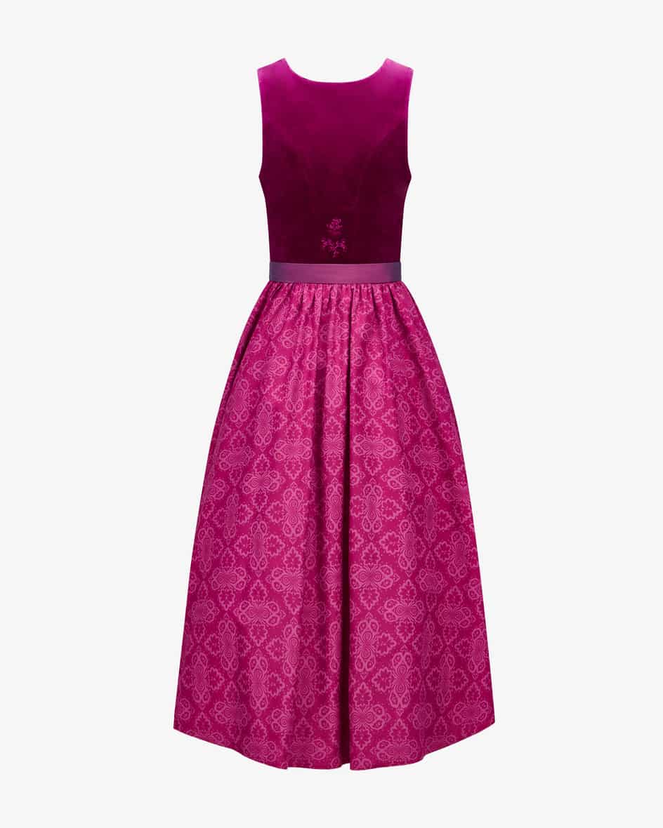 LODENFREY Wiesndirndl Lang Mit Schürze