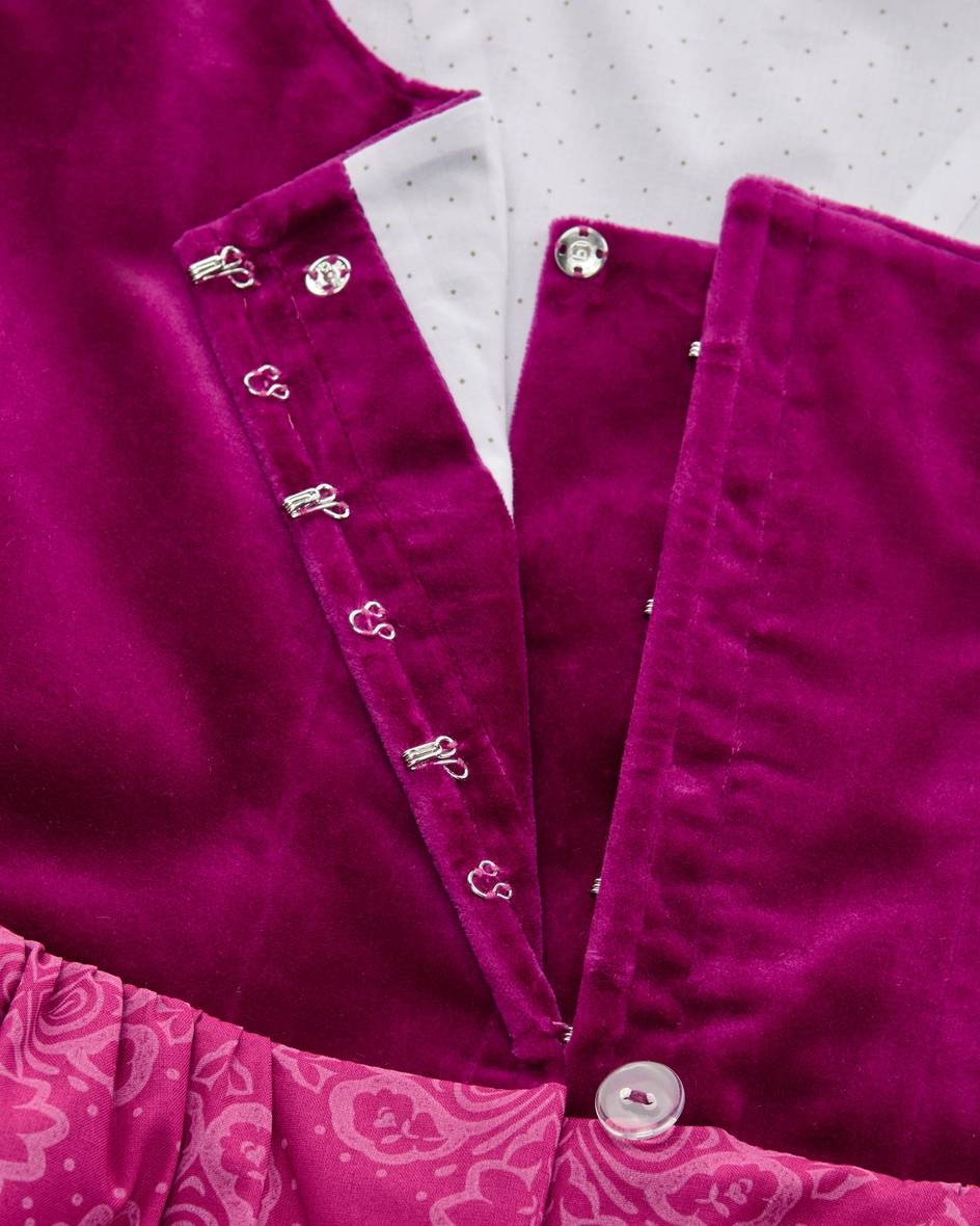 LODENFREY Wiesndirndl Lang Mit Schürze