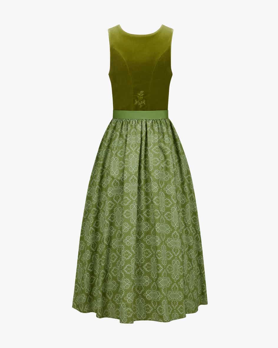 LODENFREY Wiesndirndl Lang Mit Schürze