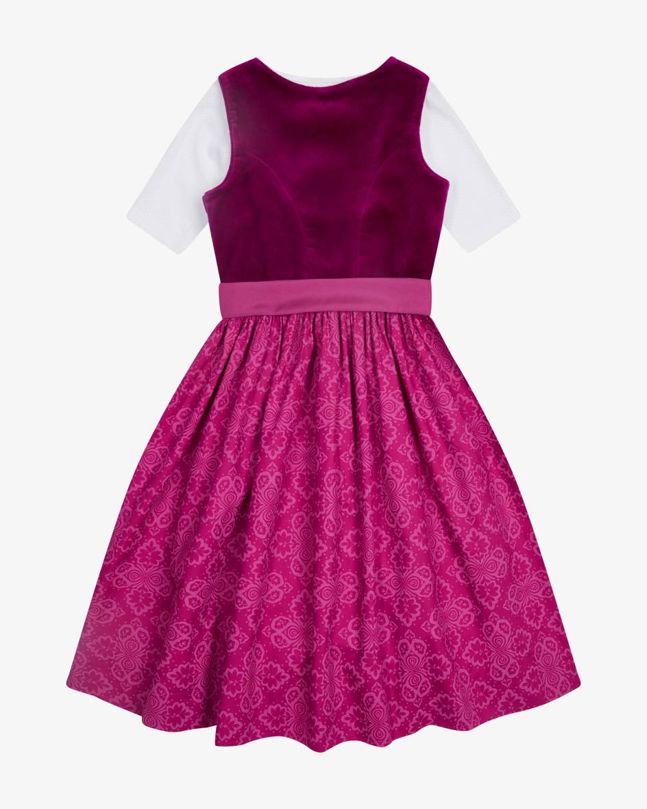 LODENFREY Wiesndirndl Mit Bluse Und Schürze