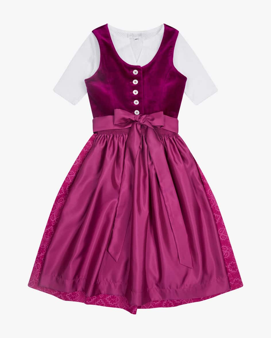 LODENFREY Wiesndirndl mit Bluse und Schürze