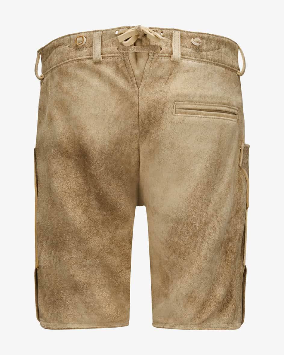 LODENFREY Wildleben Lederhose Kurz Aus Hirschleder