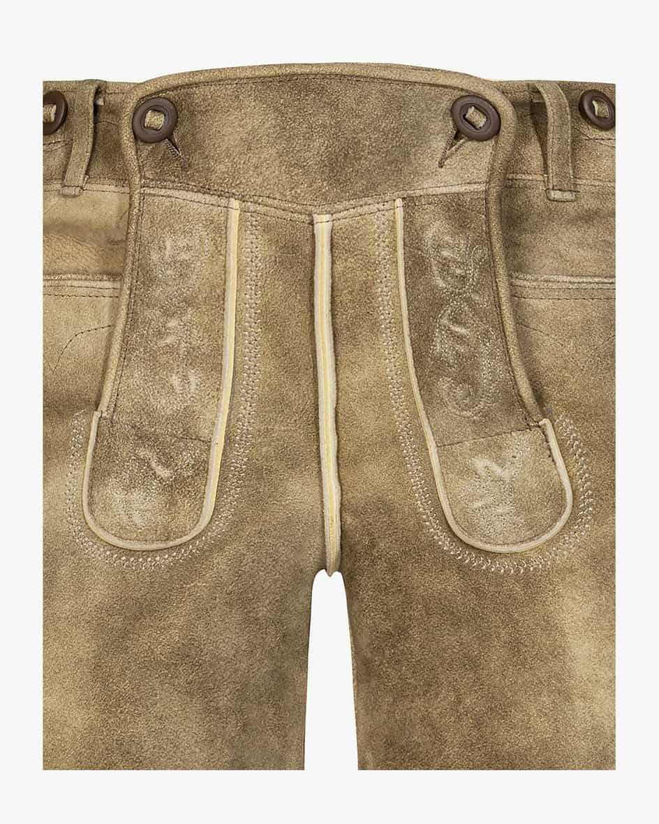 Meindl Loisachtal Trachten-Kniebundhose Aus Ziegenleder