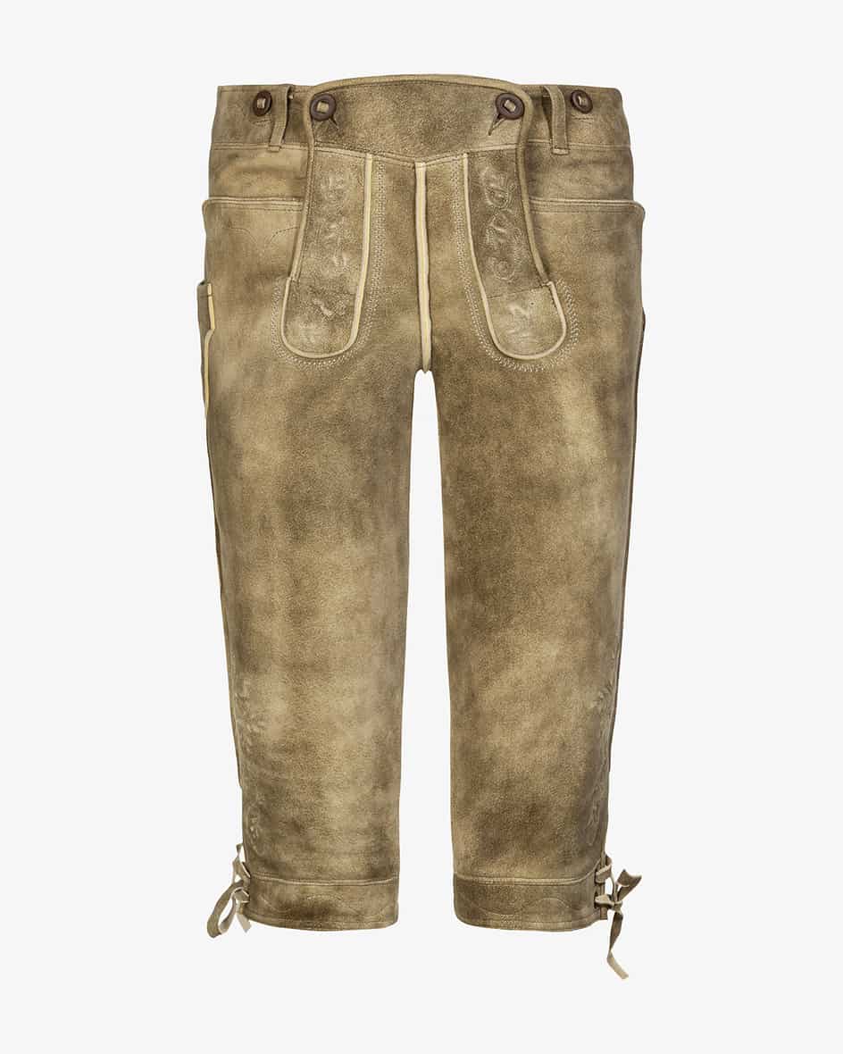 Meindl Loisachtal Trachten-Kniebundhose aus Ziegenleder