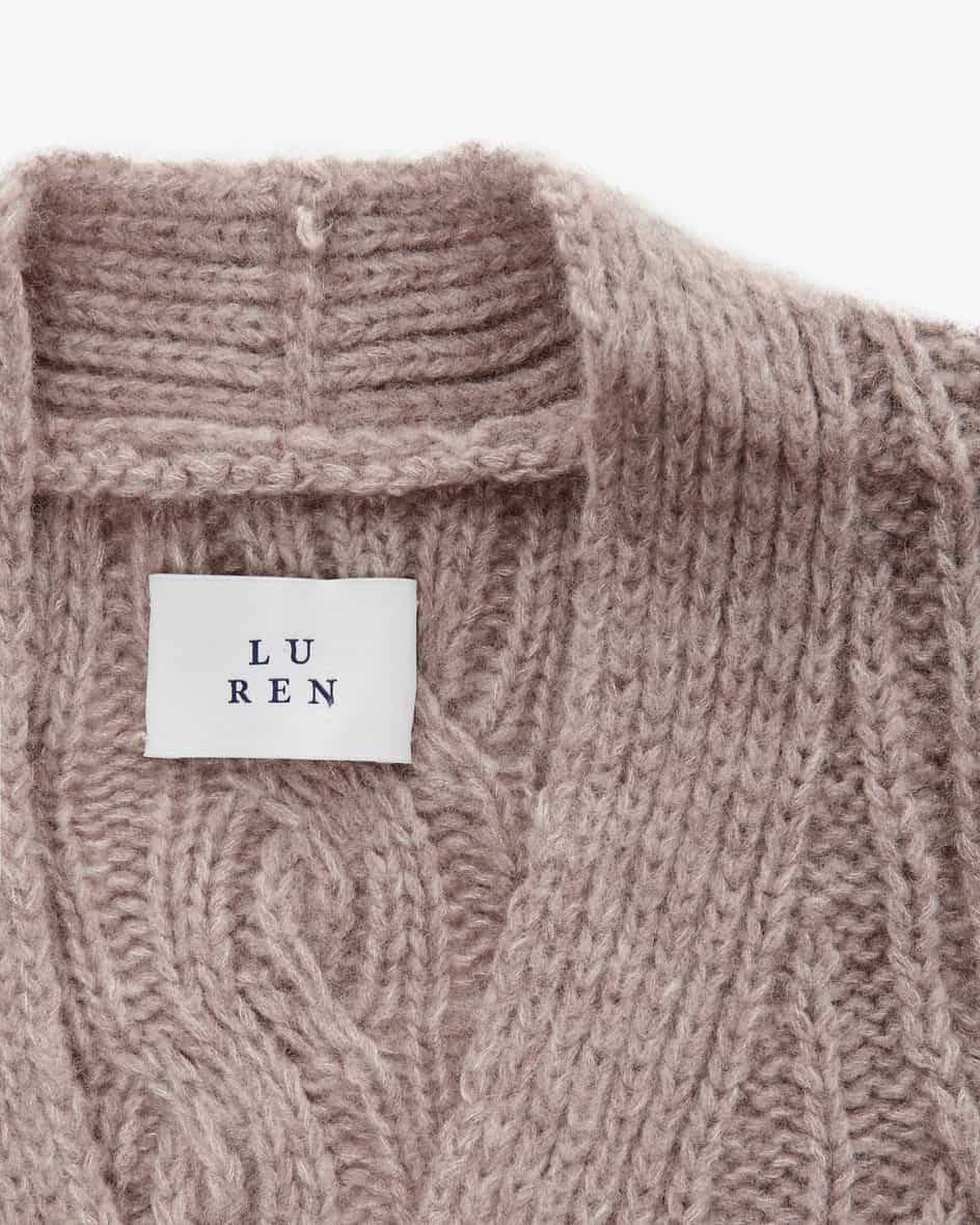 Lu Ren Fionn Cashmere-Seiden-Strickjacke