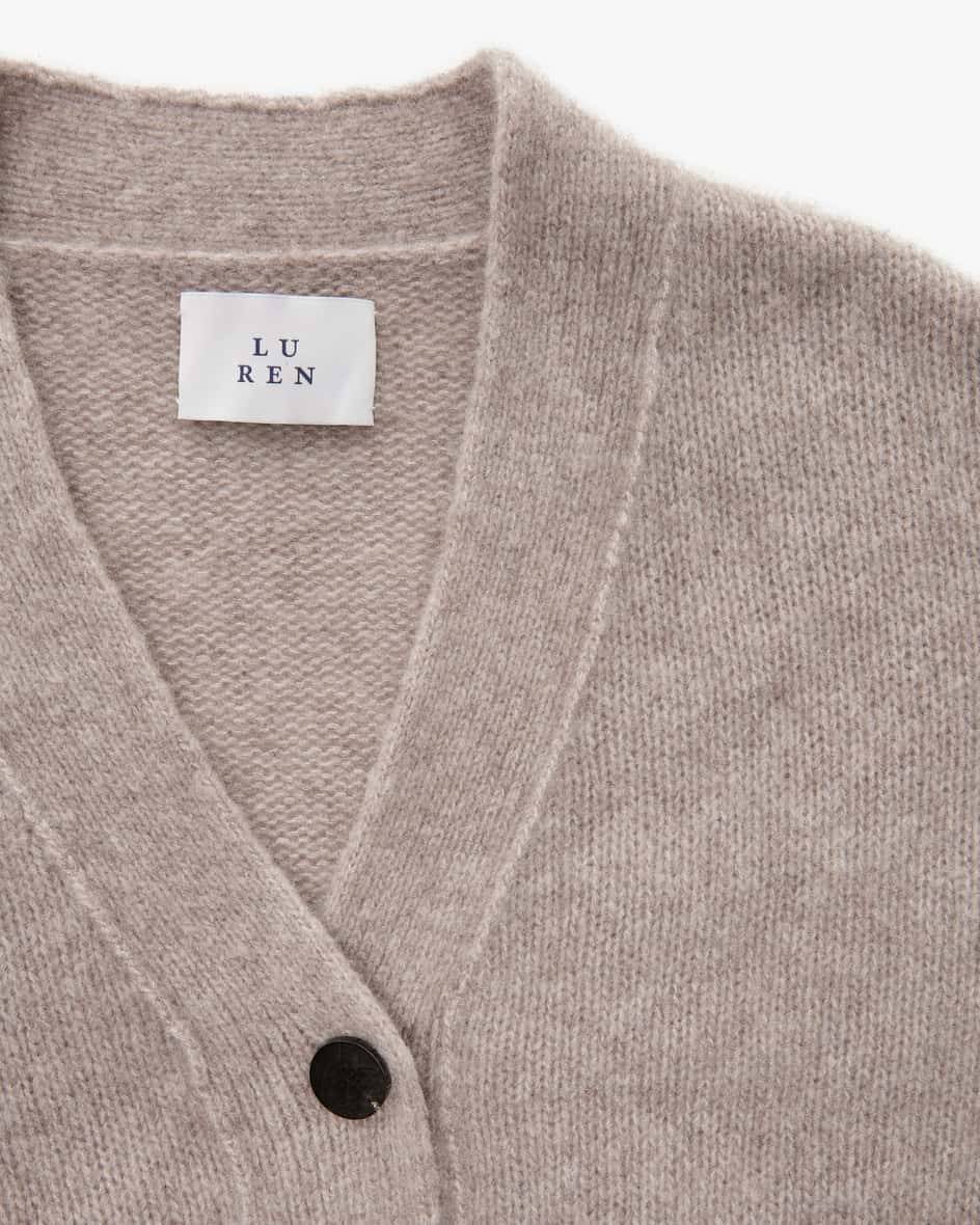 Lu Ren Riely Cashmere-Seiden-Strickjacke