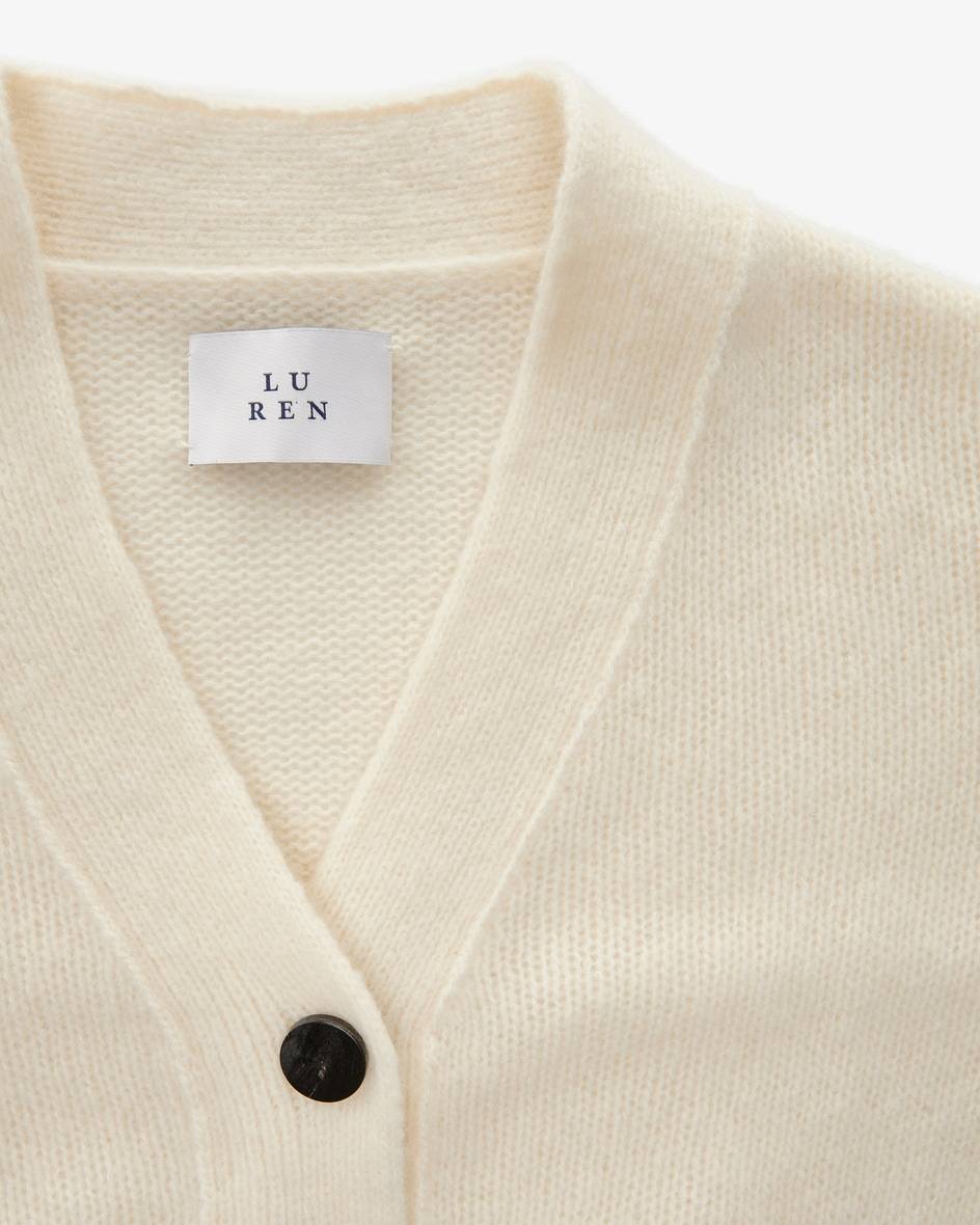 Lu Ren Riely Cashmere-Seiden-Strickjacke