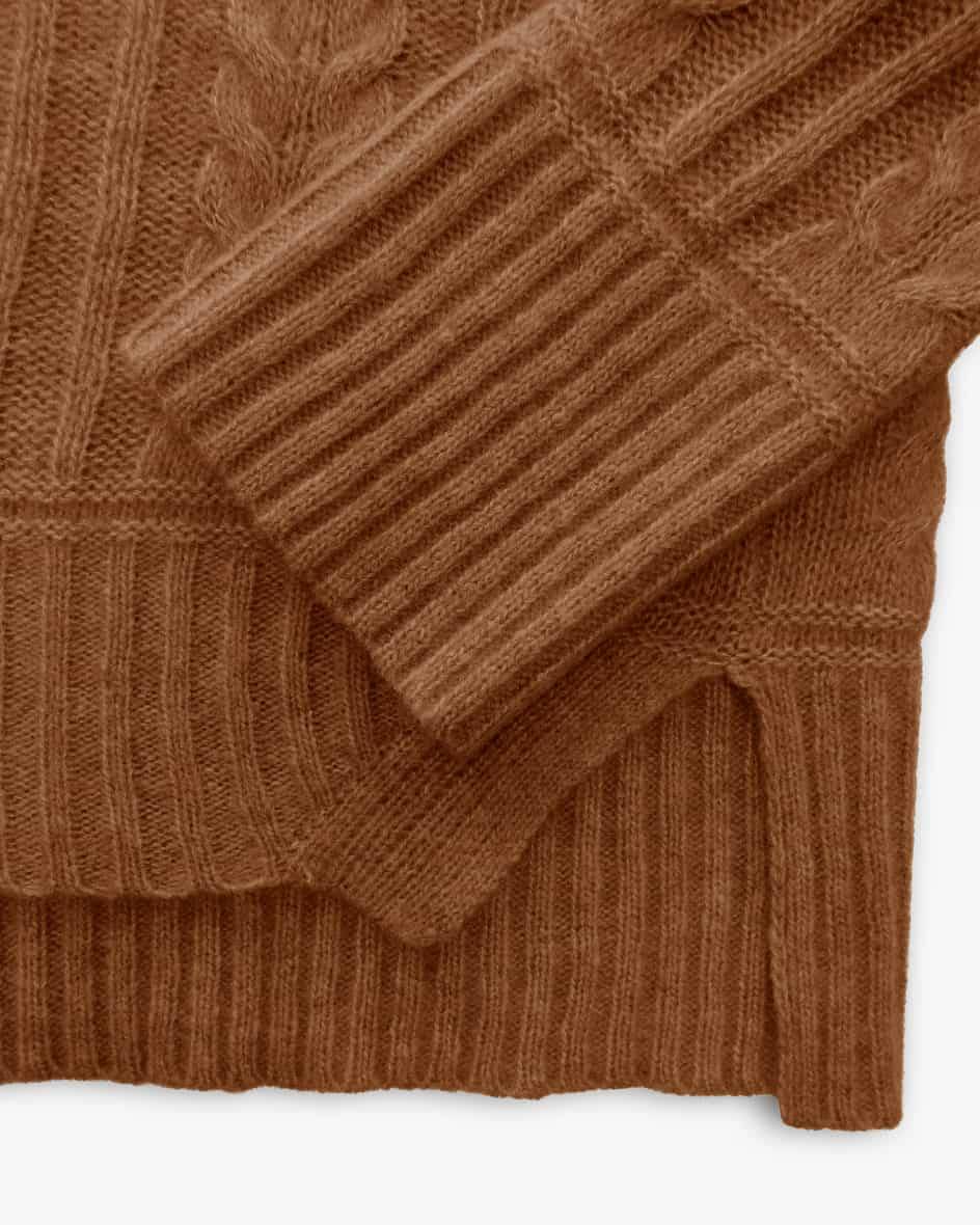Lu Ren Rodina Cashmere-Seiden-Pullover