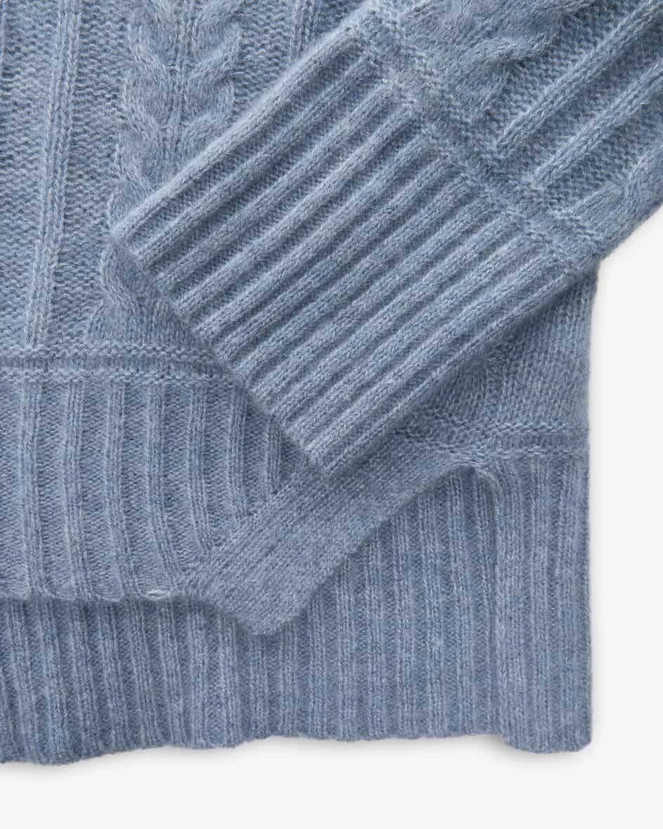 Lu Ren Rodina Cashmere-Seiden-Pullover