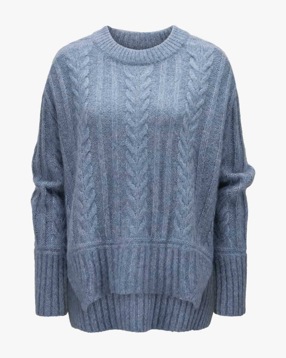 Lu Ren Rodina Cashmere-Seiden-Pullover