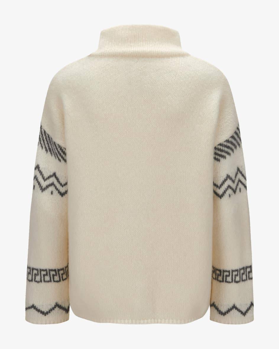 Lu Ren X ELLE Cashmere-Seiden-Pullover