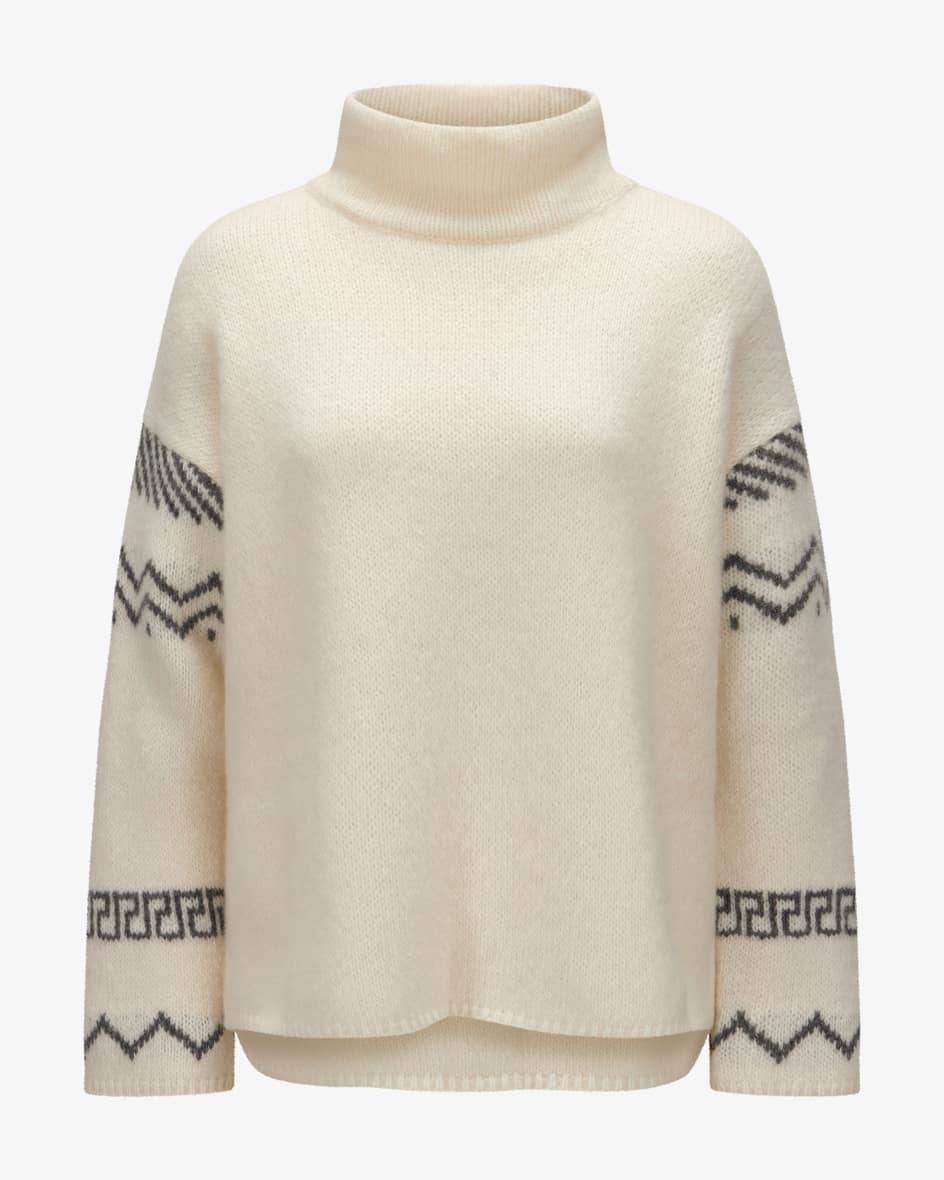 Lu Ren x ELLE Cashmere-Seiden-Pullover