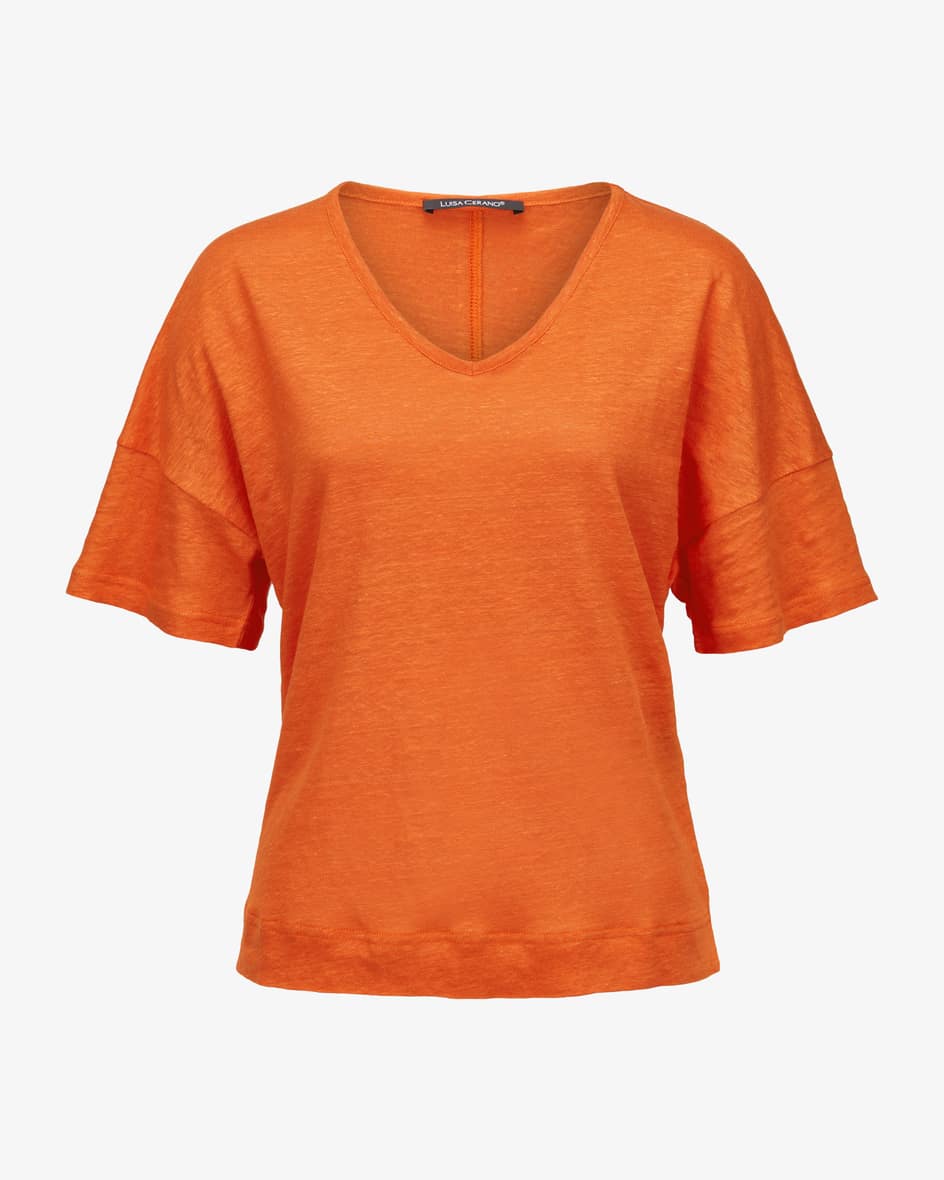 Luisa Cerano Leinen-T-Shirt