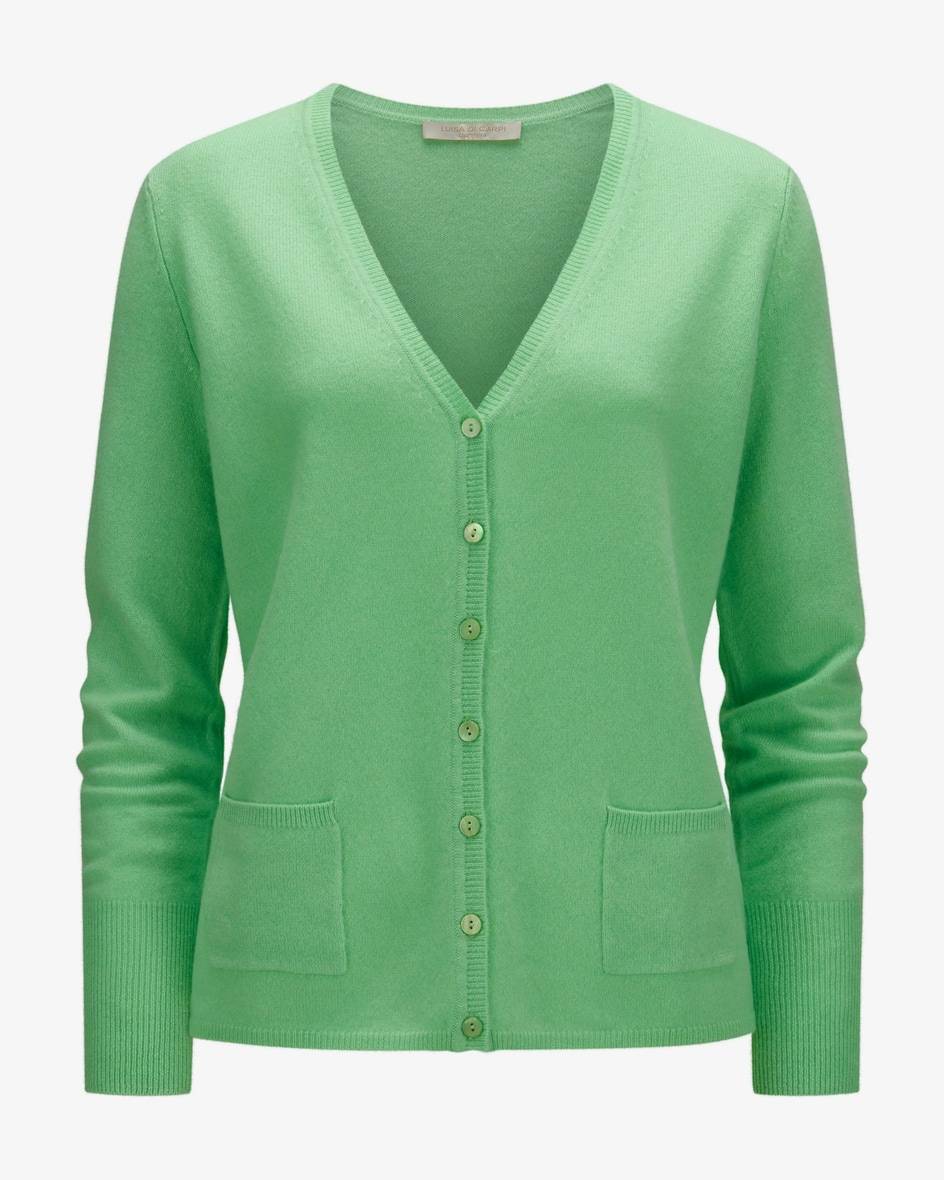 Luisa Di Carpi Cashmere-Strickjacke