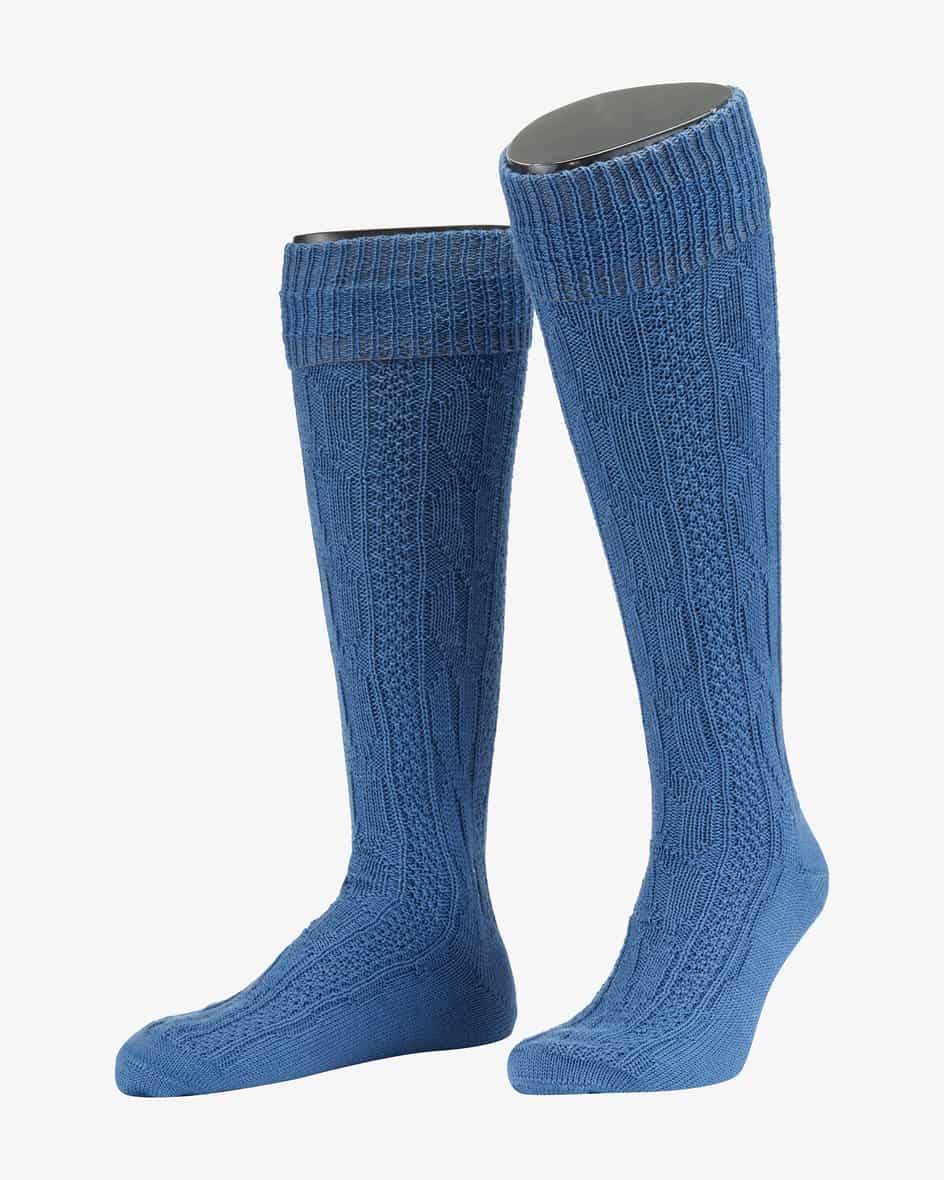 Lusana Trachten-Kniebundstrümpfe