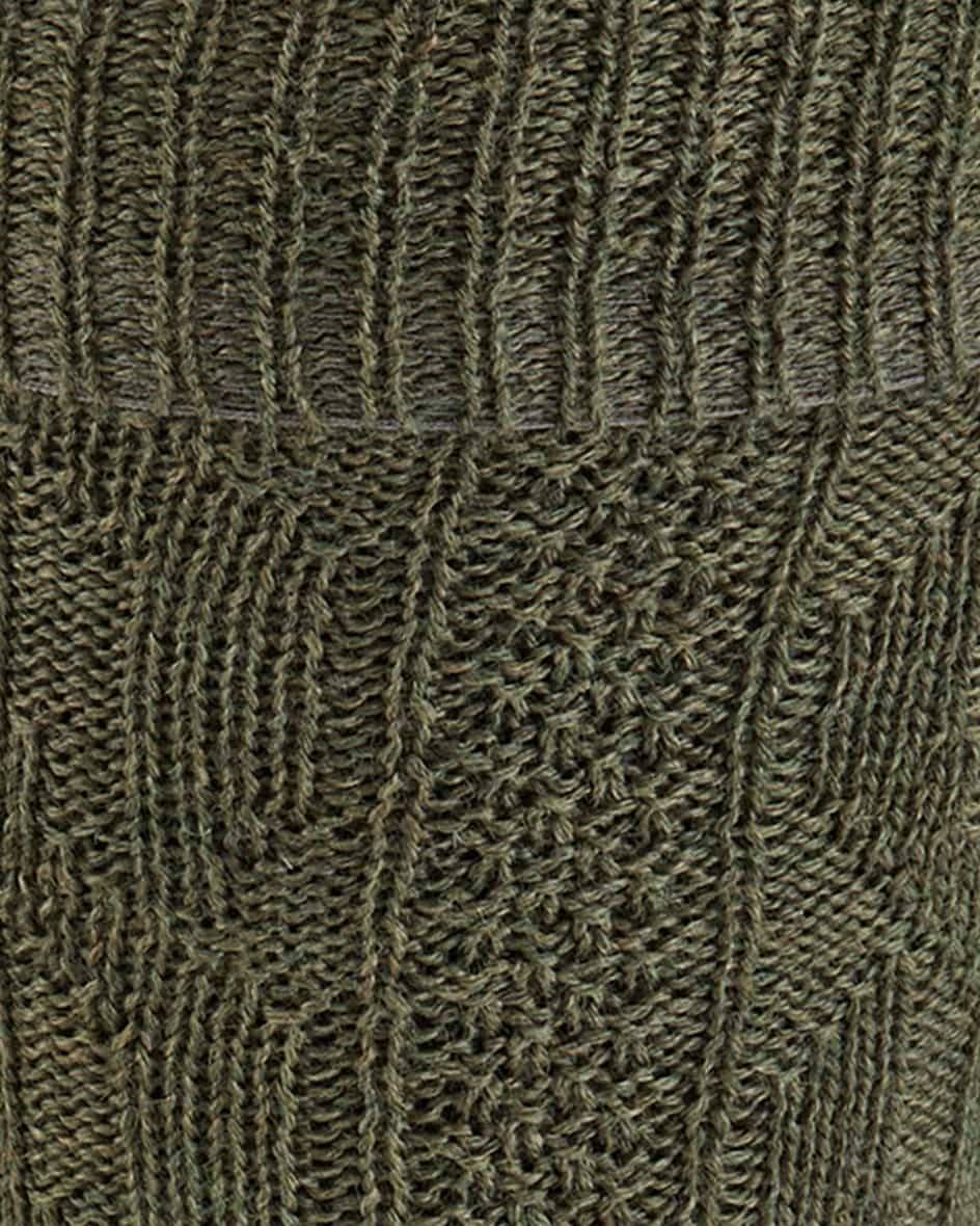 Lusana Trachten-Kniebundstrümpfe