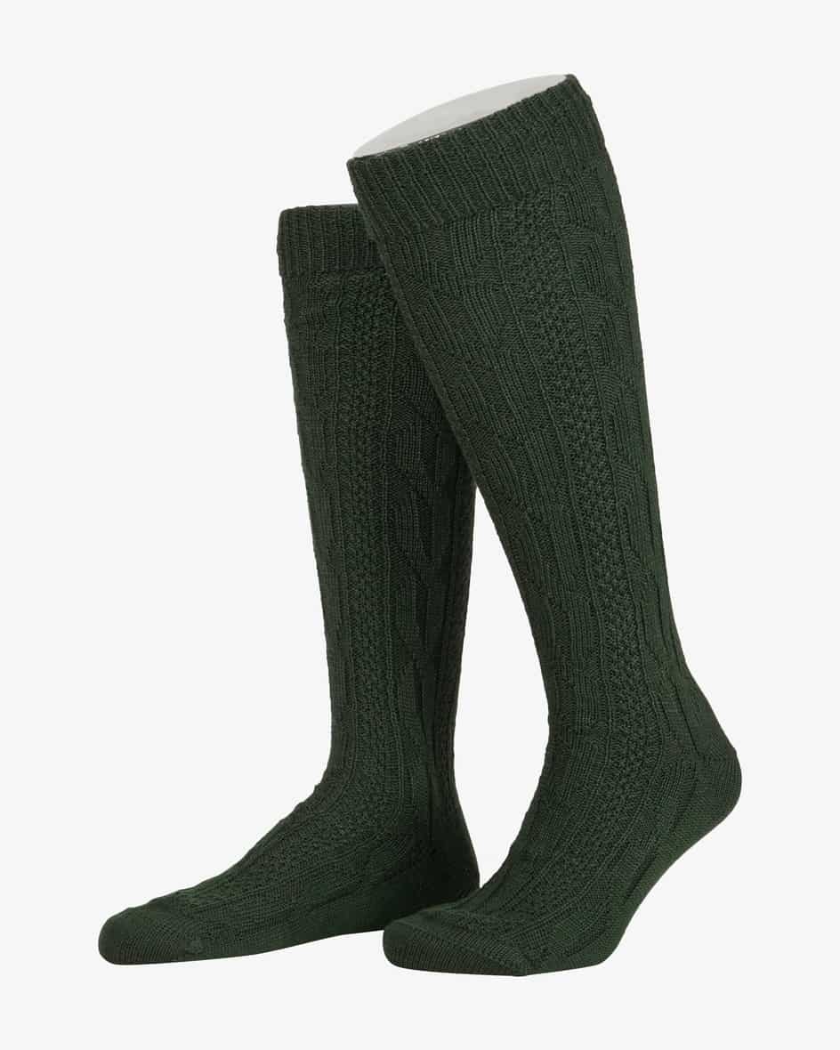 Lusana Trachten-Kniebundstrümpfe