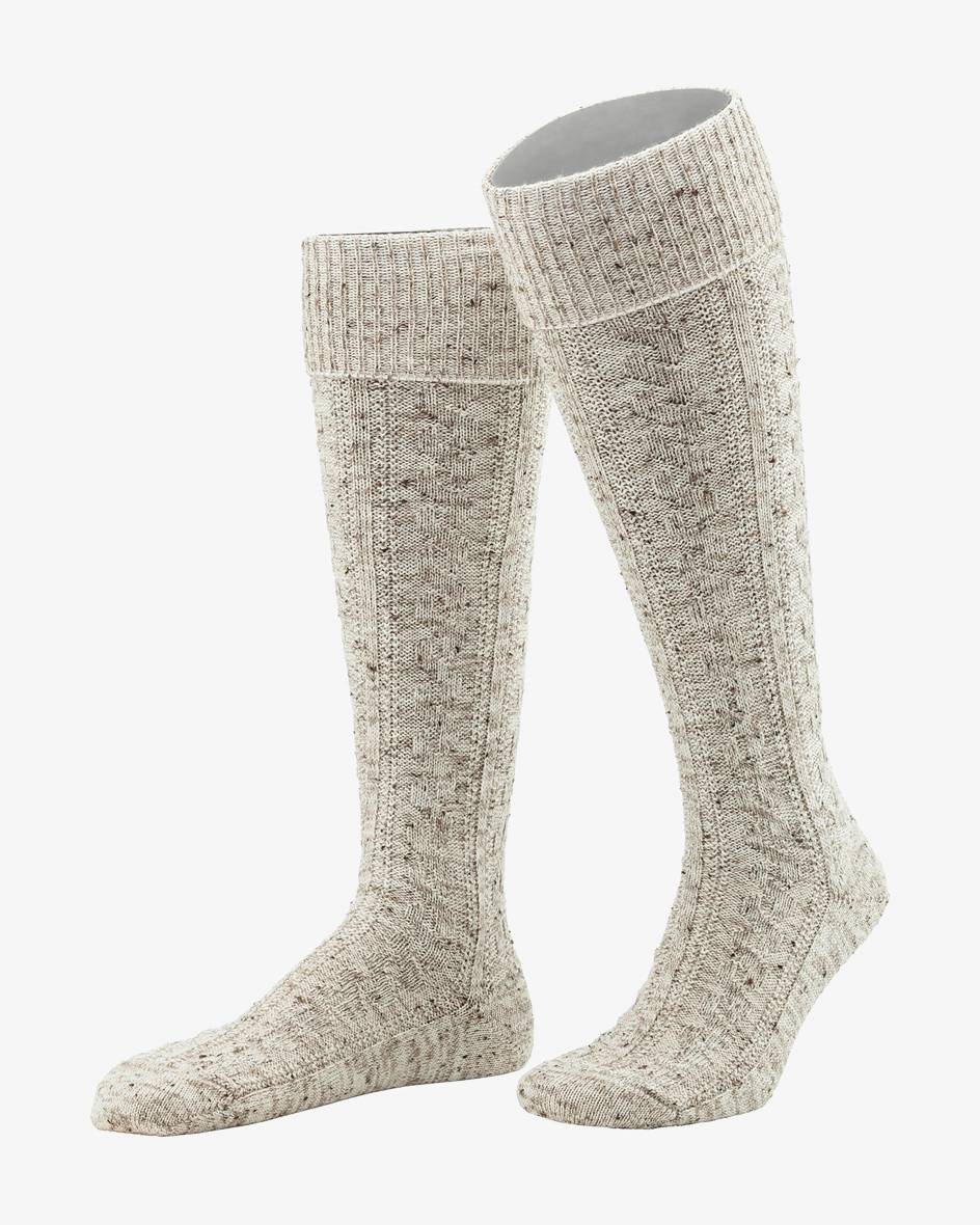 Lusana Trachten-Kniebundstrümpfe