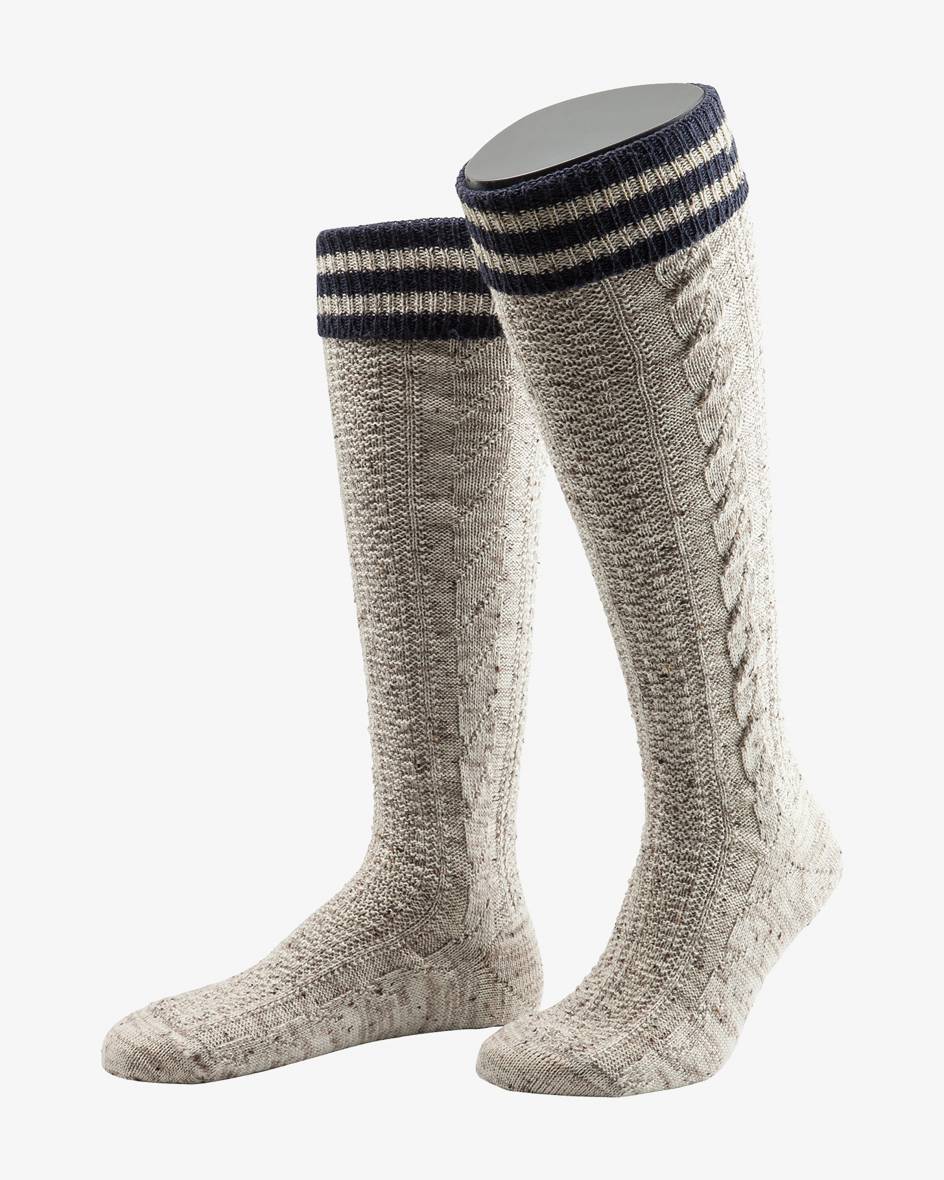 Lusana Trachten-Kniestrümpfe