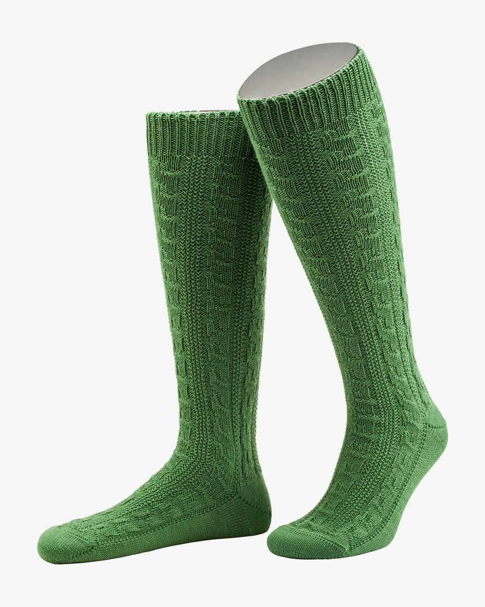 Lusana Trachten-Kniestrümpfe