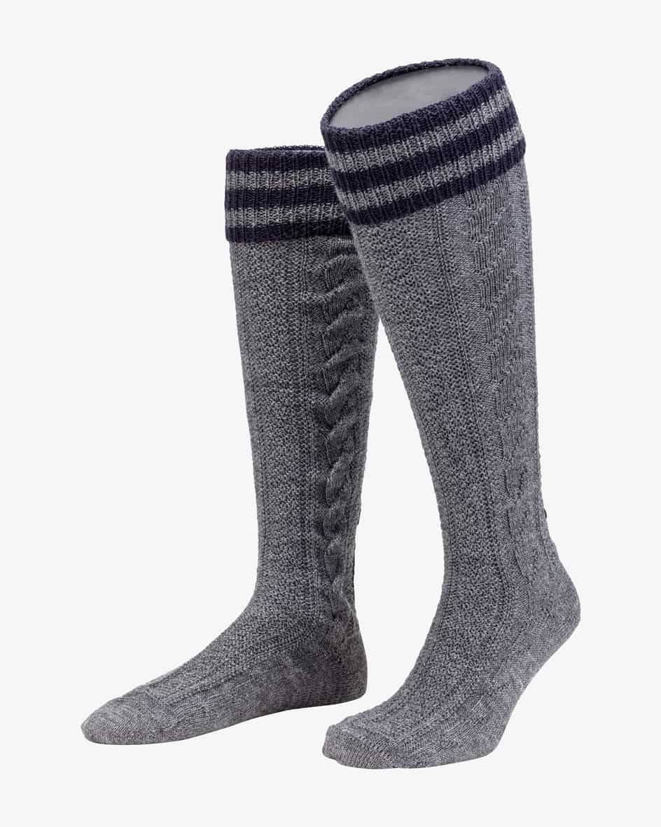 Lusana Trachten-Kniestrümpfe