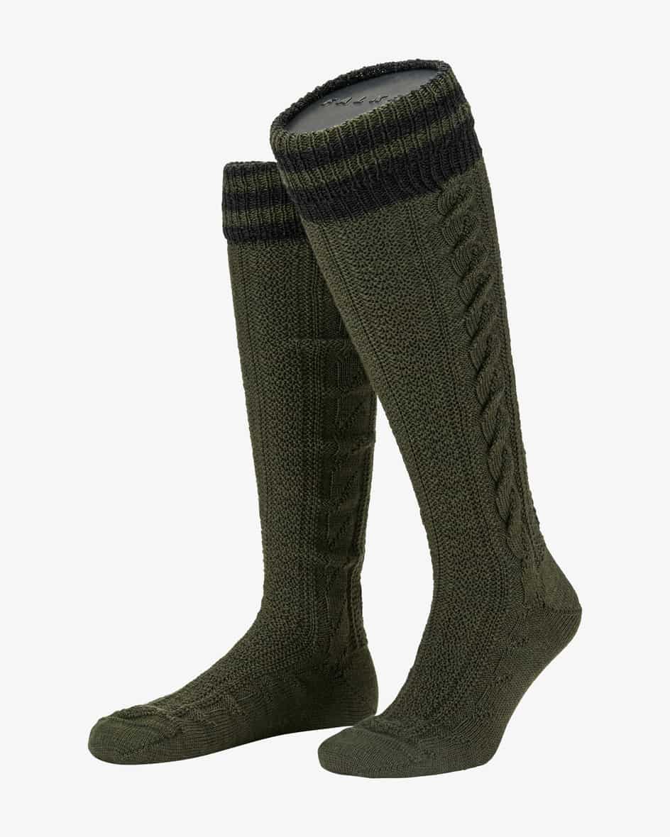 Lusana Trachten-Kniestrümpfe