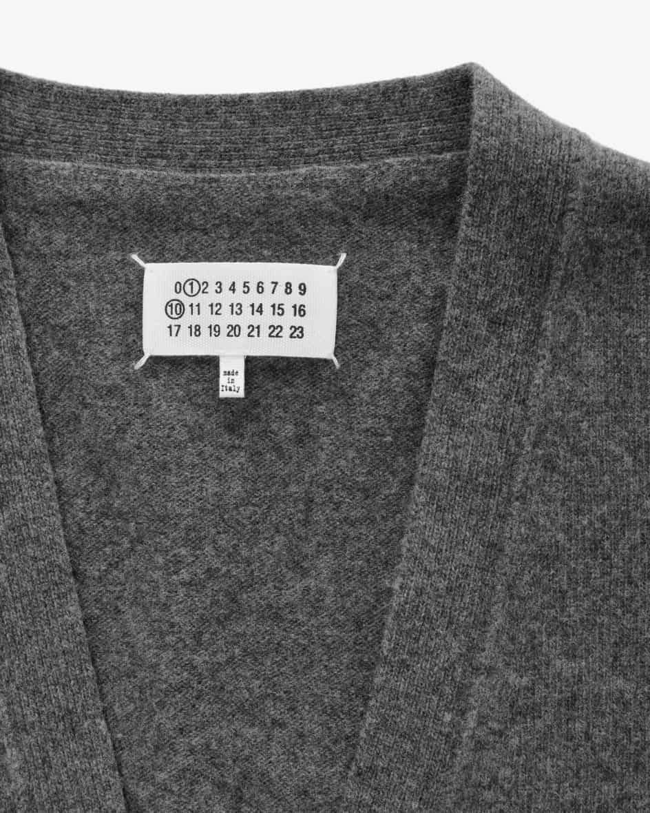 Maison Margiela Woll-Strickjacke
