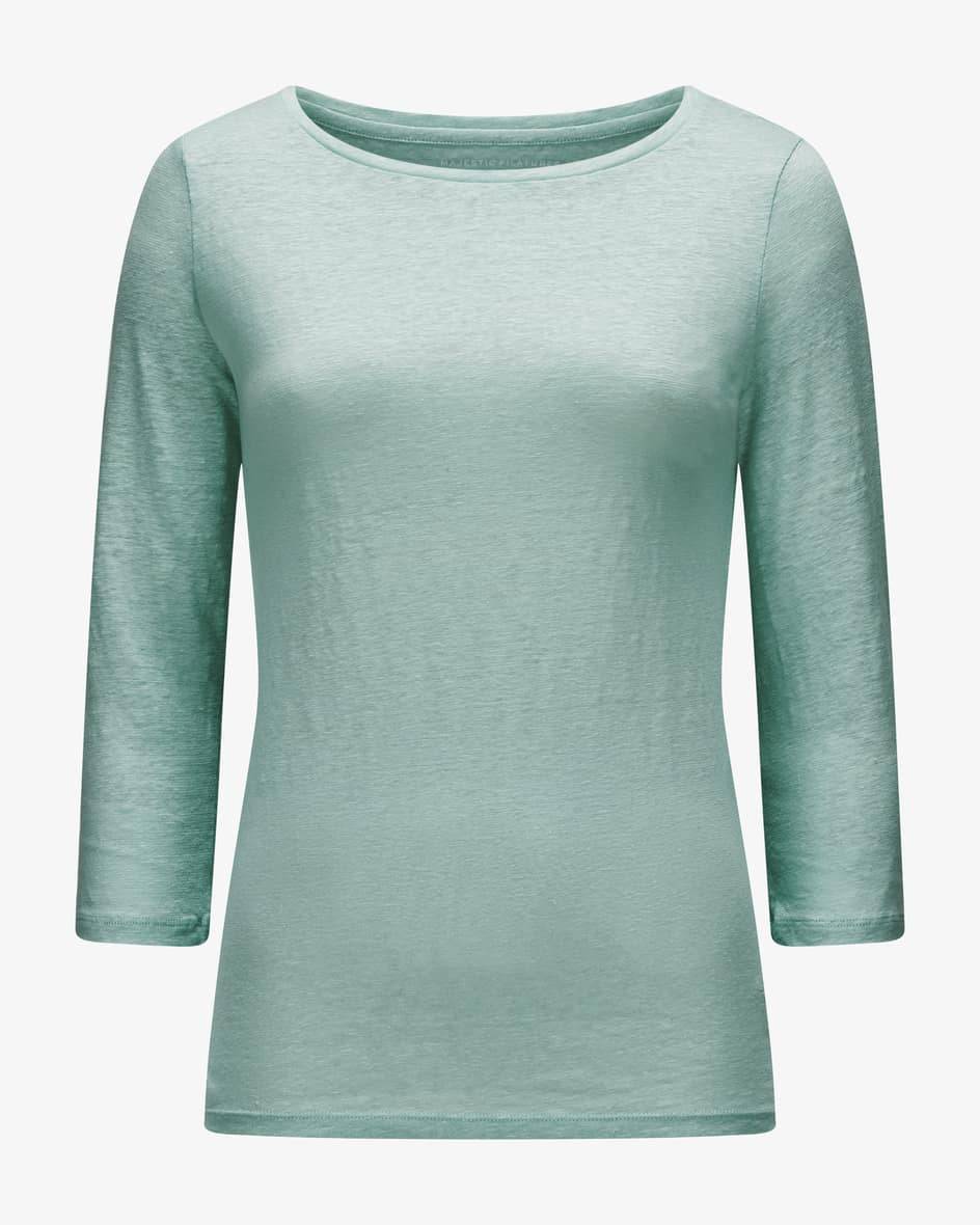 Majestic Filatures Leinen Longsleeve