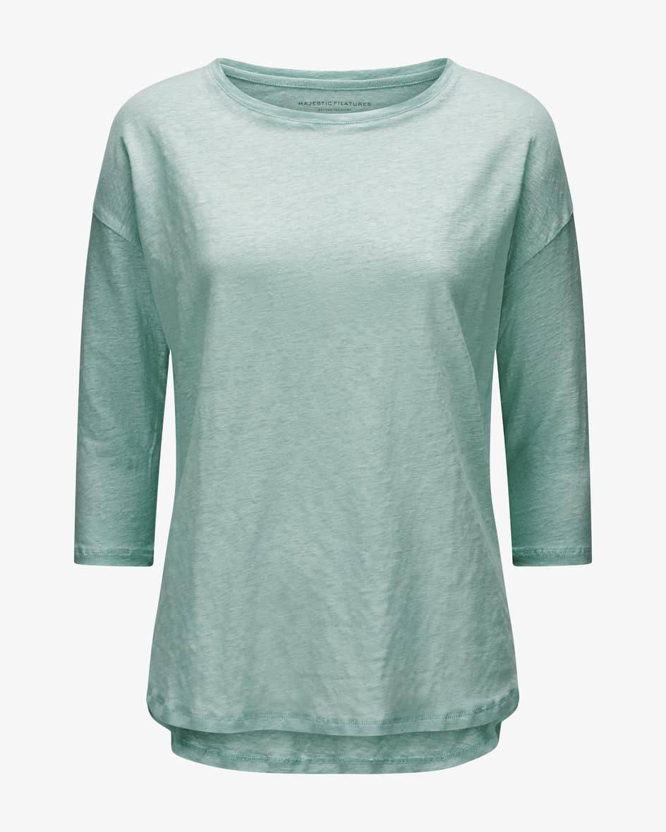 Majestic Filatures Leinen Longsleeve