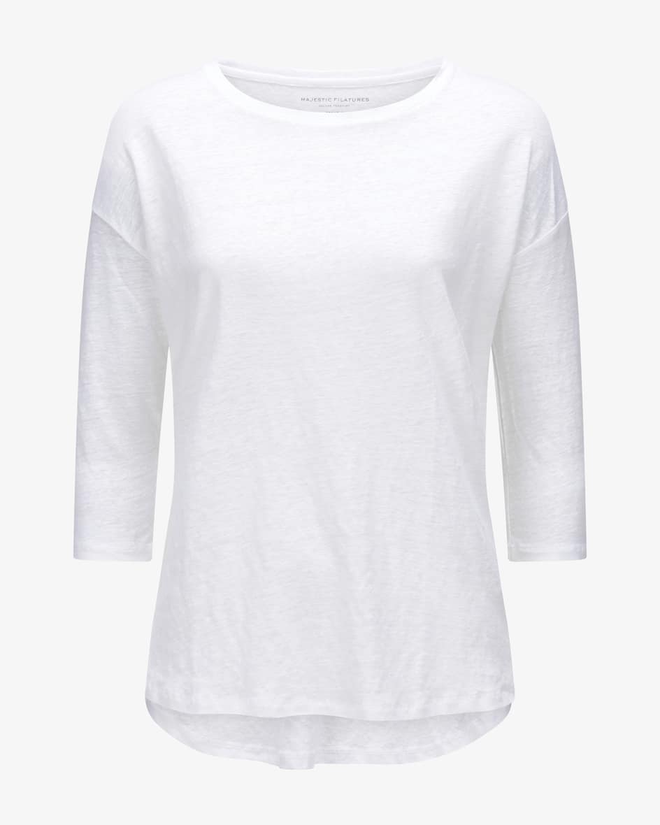 Majestic Filatures Leinen Longsleeve