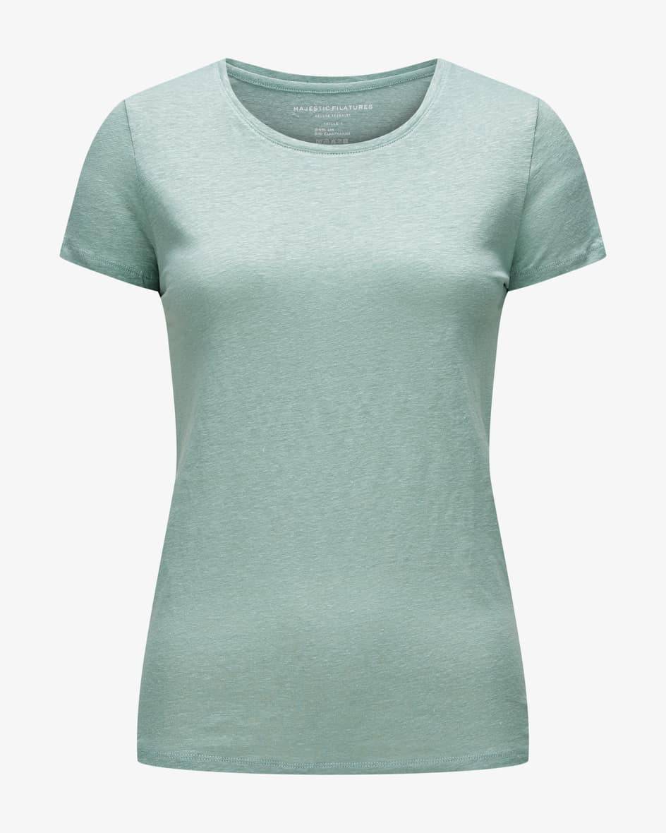 Majestic Filatures Leinen T-Shirt