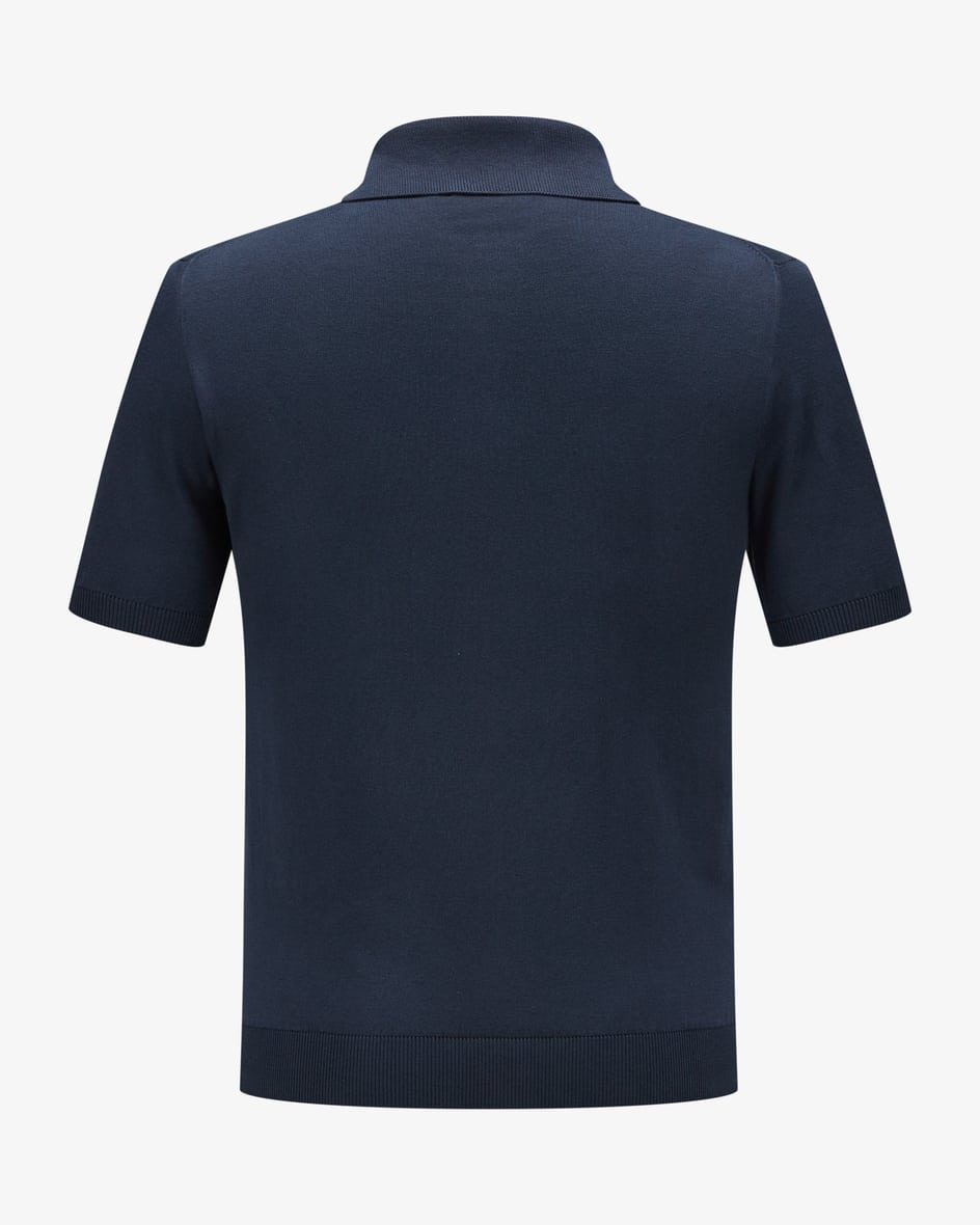 Malo Strick-Poloshirt