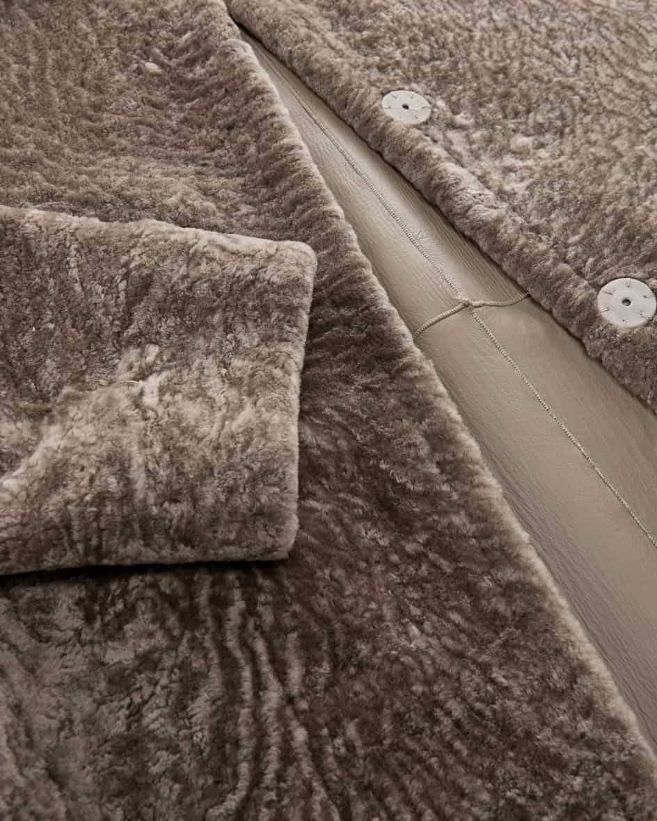 Manzoni 24 Lammfellmantel