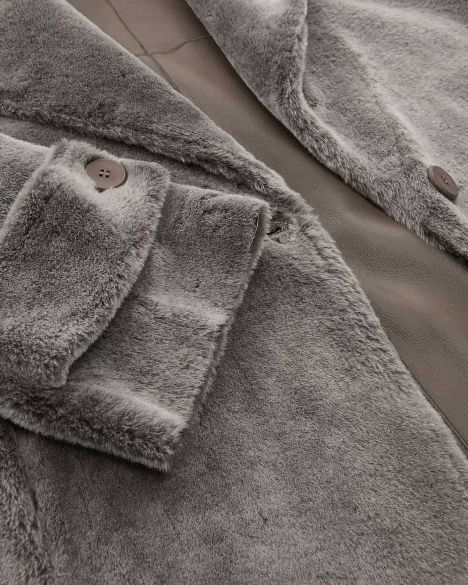 Manzoni 24 Wende-Lammfelljacke