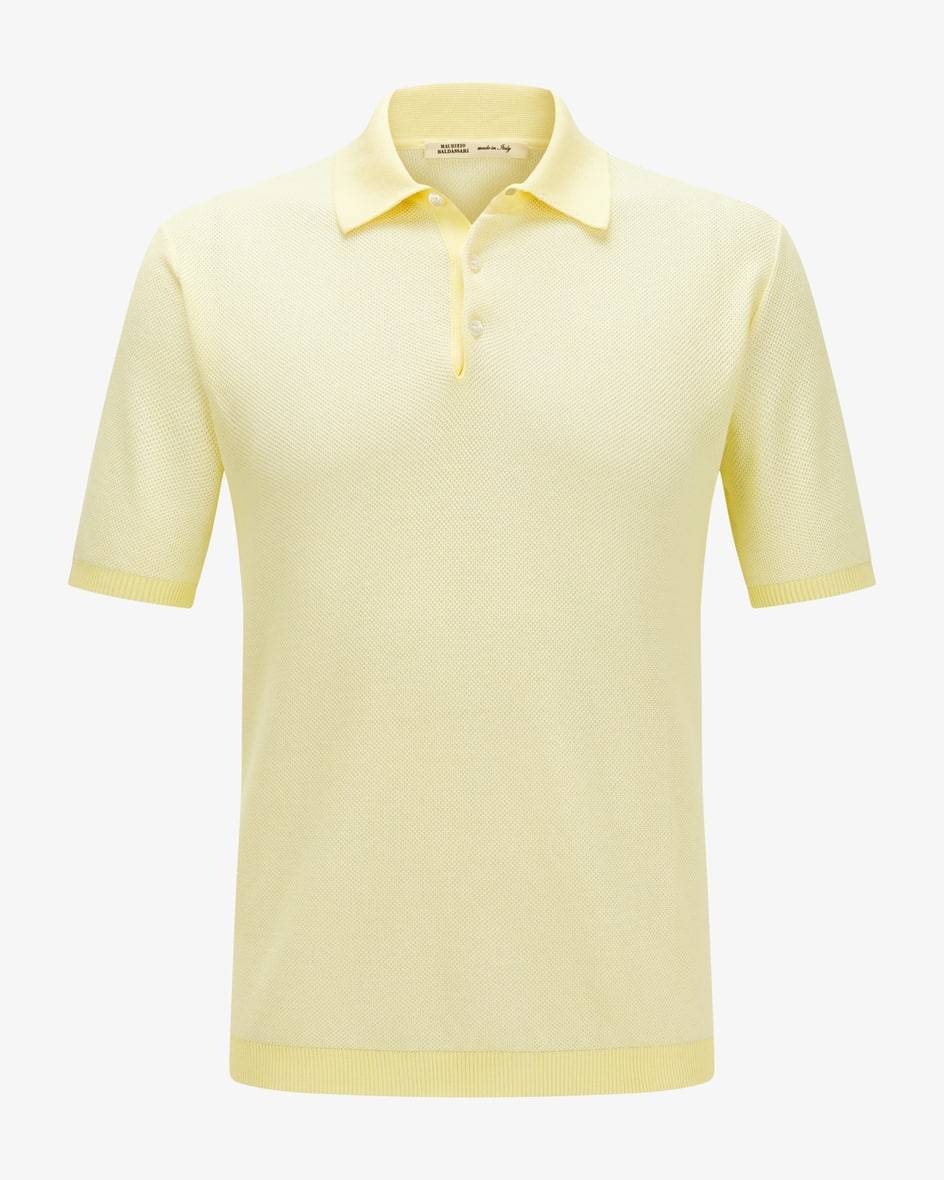 Maurizio Baldassari Strick-Poloshirt