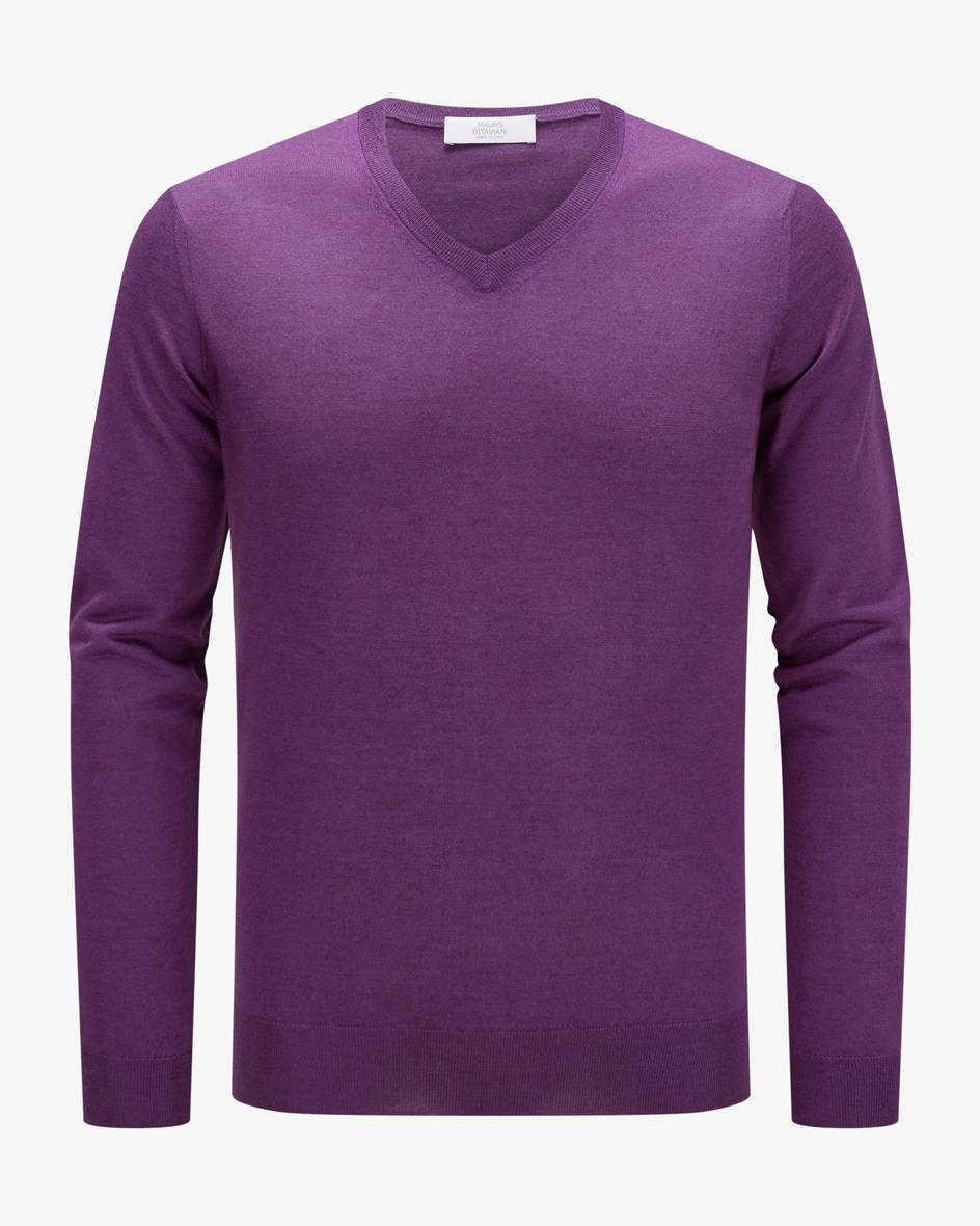 Mauro Ottaviani Cashmere-Seiden-Pullover