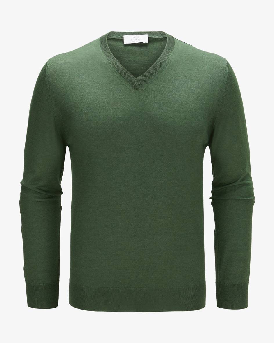 Mauro Ottaviani Cashmere-Seiden-Pullover