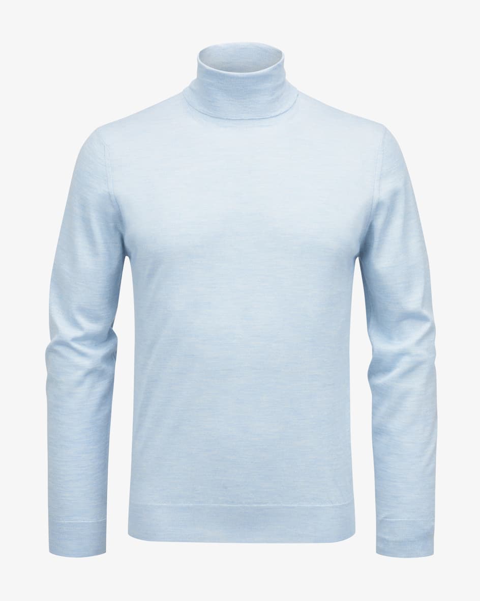 Mauro Ottaviani Cashmere-Seiden-Rollkragenpullover