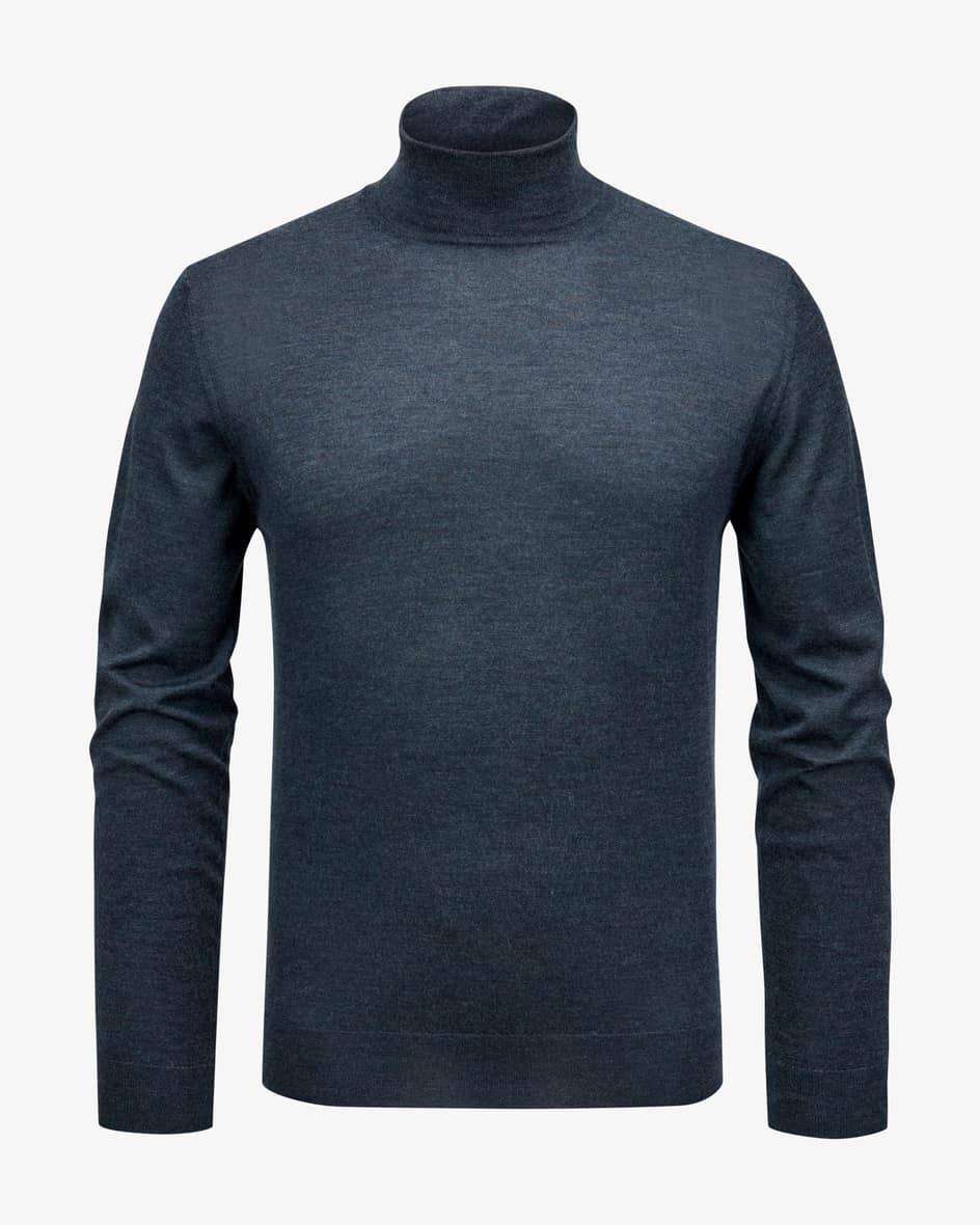 Mauro Ottaviani Cashmere-Seiden-Rollkragenpullover