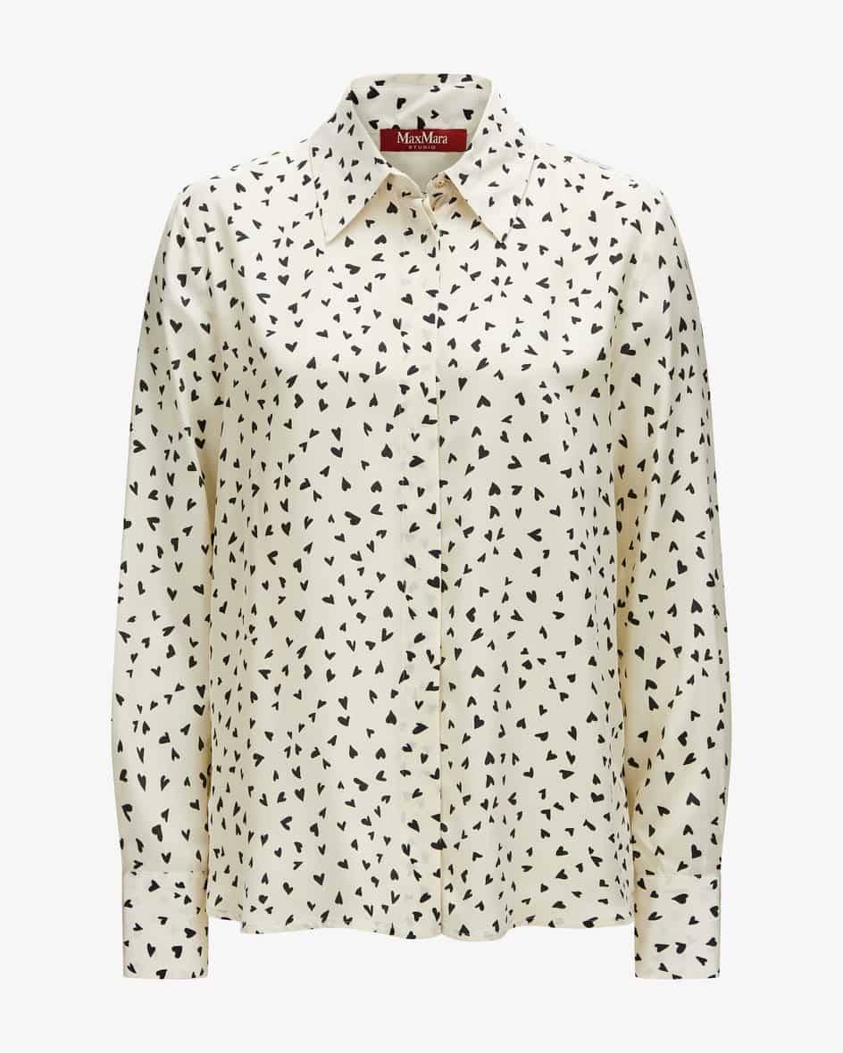 Max Mara Studio Pagine Seiden-Hemdbluse