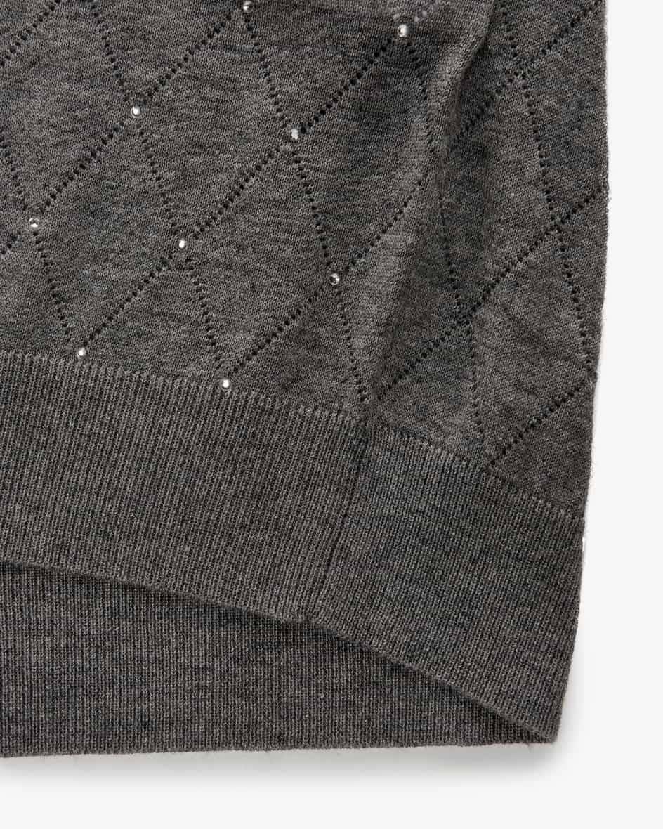 Max Mara Studio Patrik Seiden-Woll-Strickshirt