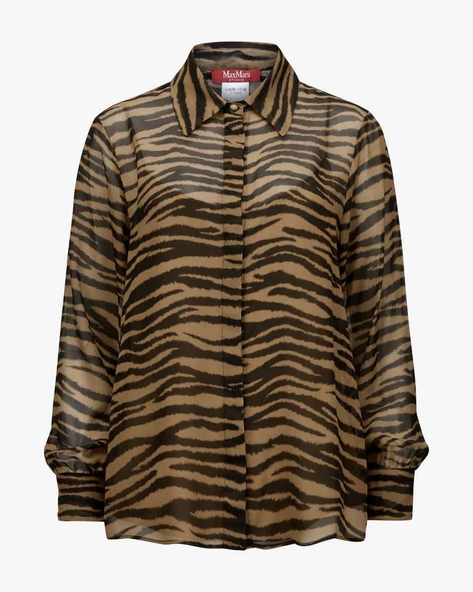 Max Mara Studio Valzer Seiden-Hemdbluse